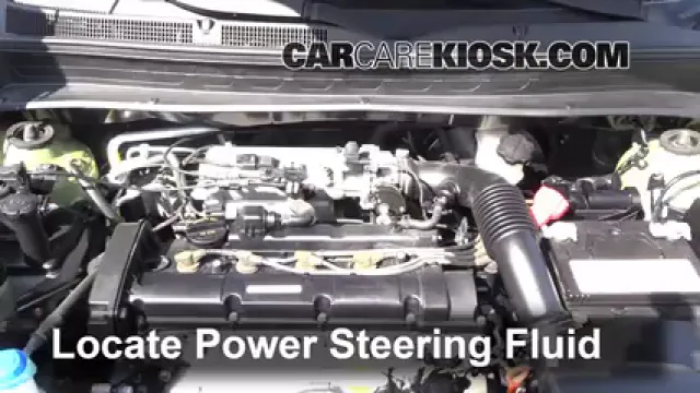2011 Kia Soul Plus 2.0L 4 Cyl. Power Steering Fluid Check Fluid Level